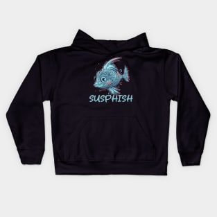 Susphish Goofy Fish Kids Hoodie